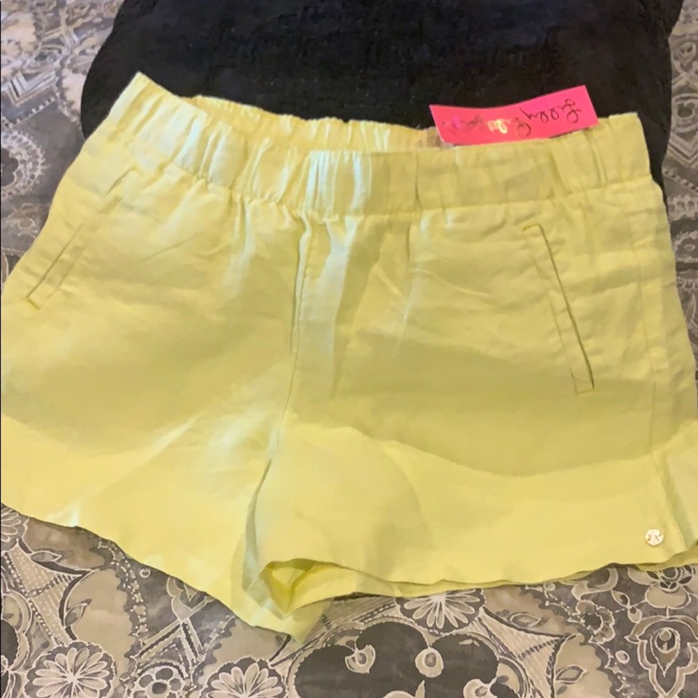NWT Lily Pulitzer Linen shorts